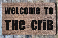 The Crib™ entrance doormat