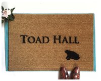 Wind in the Willows, Toad Hall doormat Hand Painted