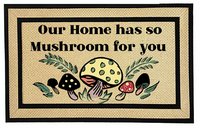 all weather doormat Our home has so mushroom Cottagecore decor