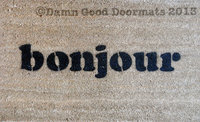 Welcome pronunciation doormat