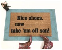 Nice shoes SON doormat