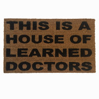 House of Learned Doctors™ Stepbrothers funny doormat