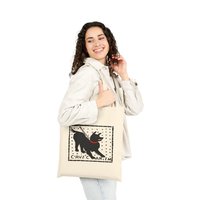 Cave Canem Tote Bag | Beware of Dog Pompeii Mosaic | Damn Good Doormats
