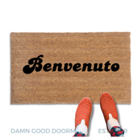 Benvenuto Italian doormat
