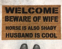HUSBAND IS COOL Beware of WIFE KIDS and PETS shady