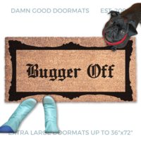 Bugger Off | Go Away doormat