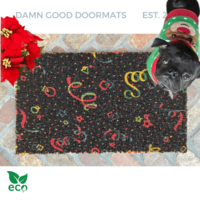 Confetti 80's Roller Disco Doormat