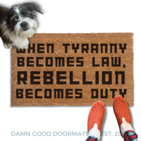 FAFO FACIST doormat | Damn Good Doormats