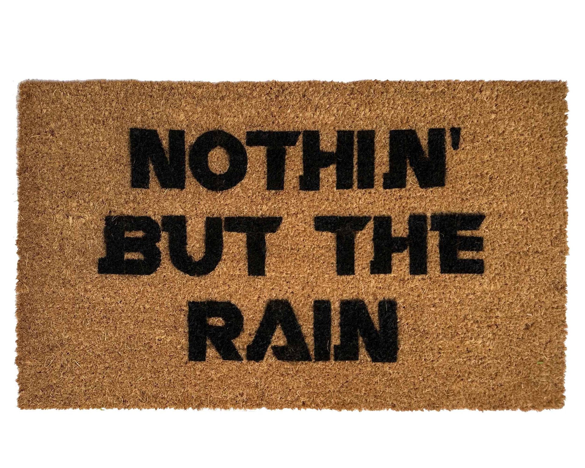 Battlestar Galactica Nothin but the rain nerdy house doormat