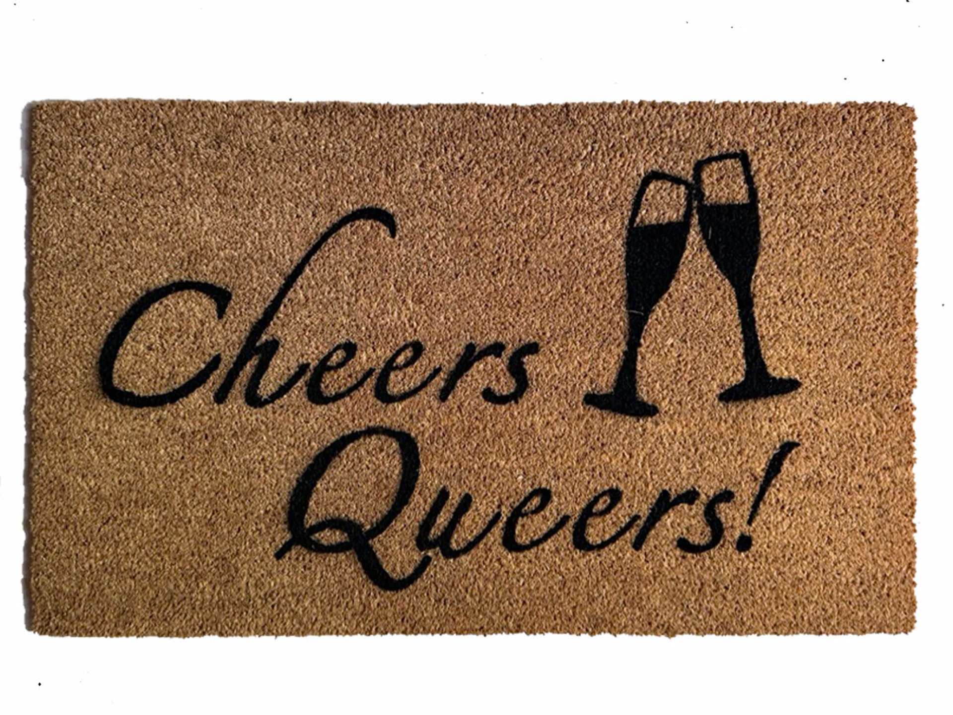 Cheers Queers! JVN Netflix Queer Eye Fab Five LGBTQ doormat