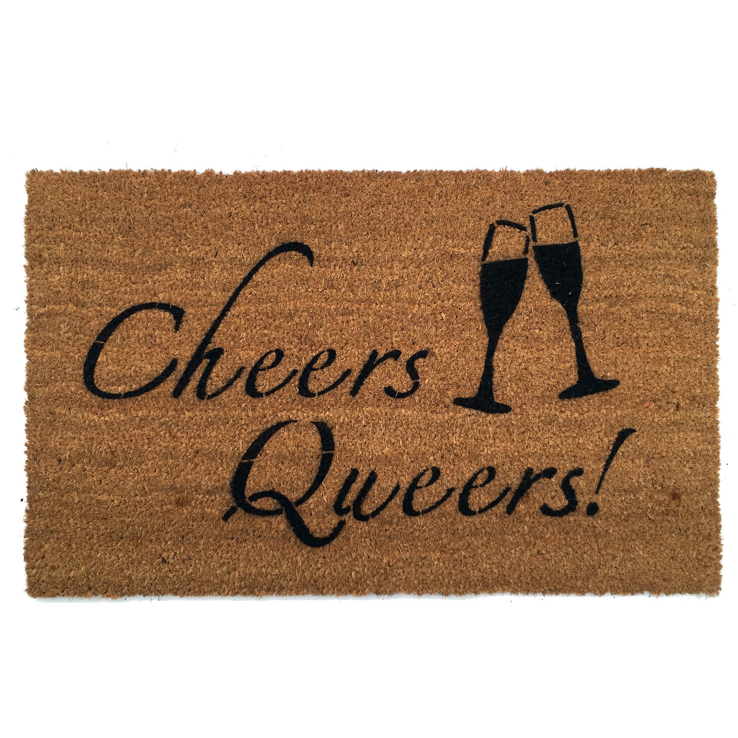 Cheers Queers! JVN Netflix Queer Eye Fab Five LGBTQ doormat