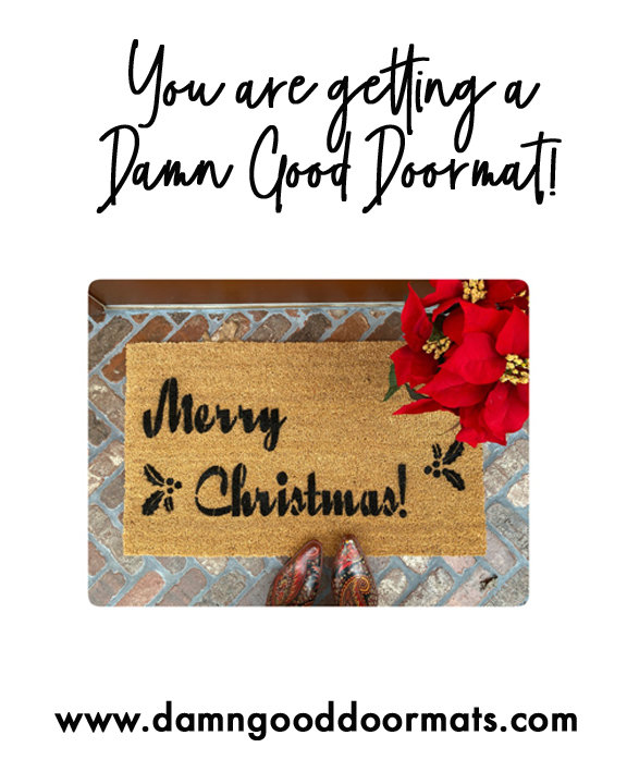 DAMN GOOD DOORMAT GIFT CARD