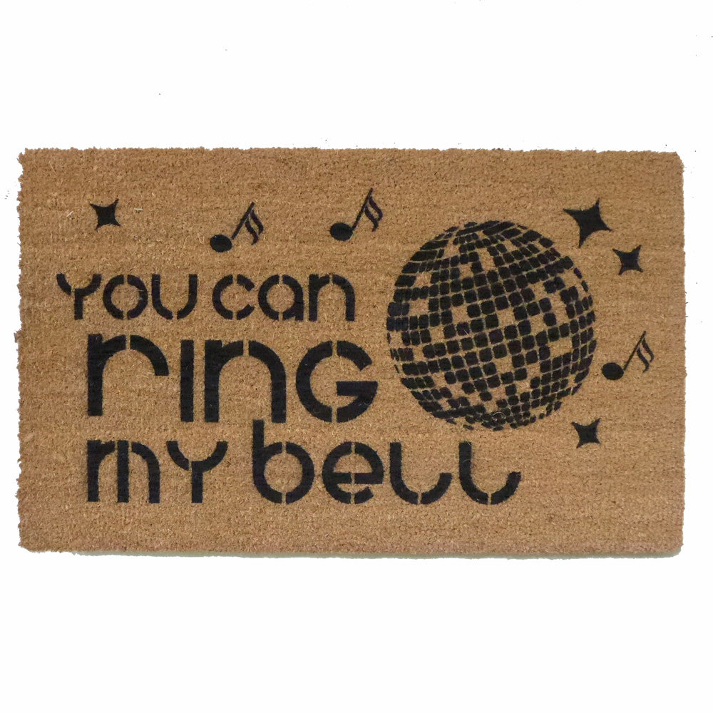 Ring my bell, disco doormat