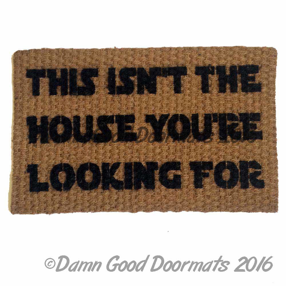 Darth Vader dark side Star Wars Yoda doormat