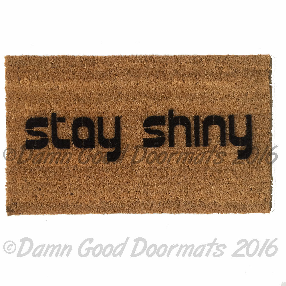 Stay Shine Firefly doormat