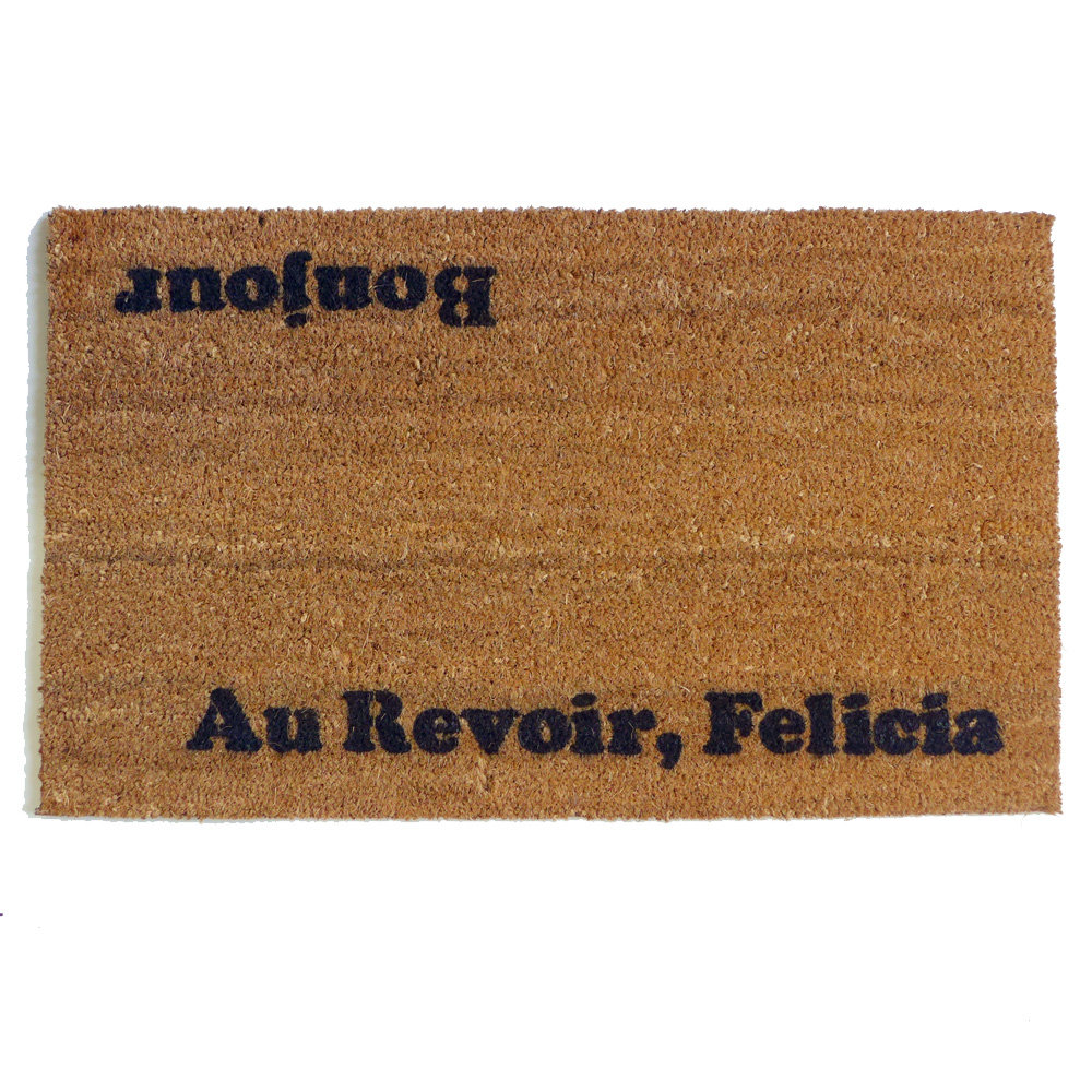 bye felicia doormat, funny Fridays