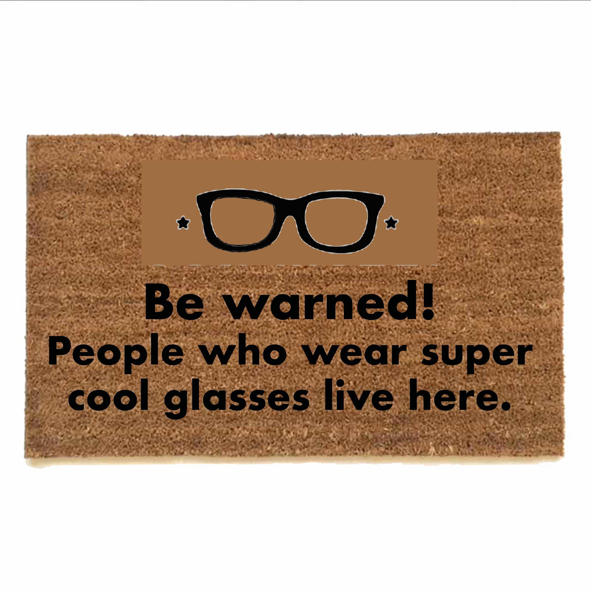 for Pricilla Custom glasses doormat