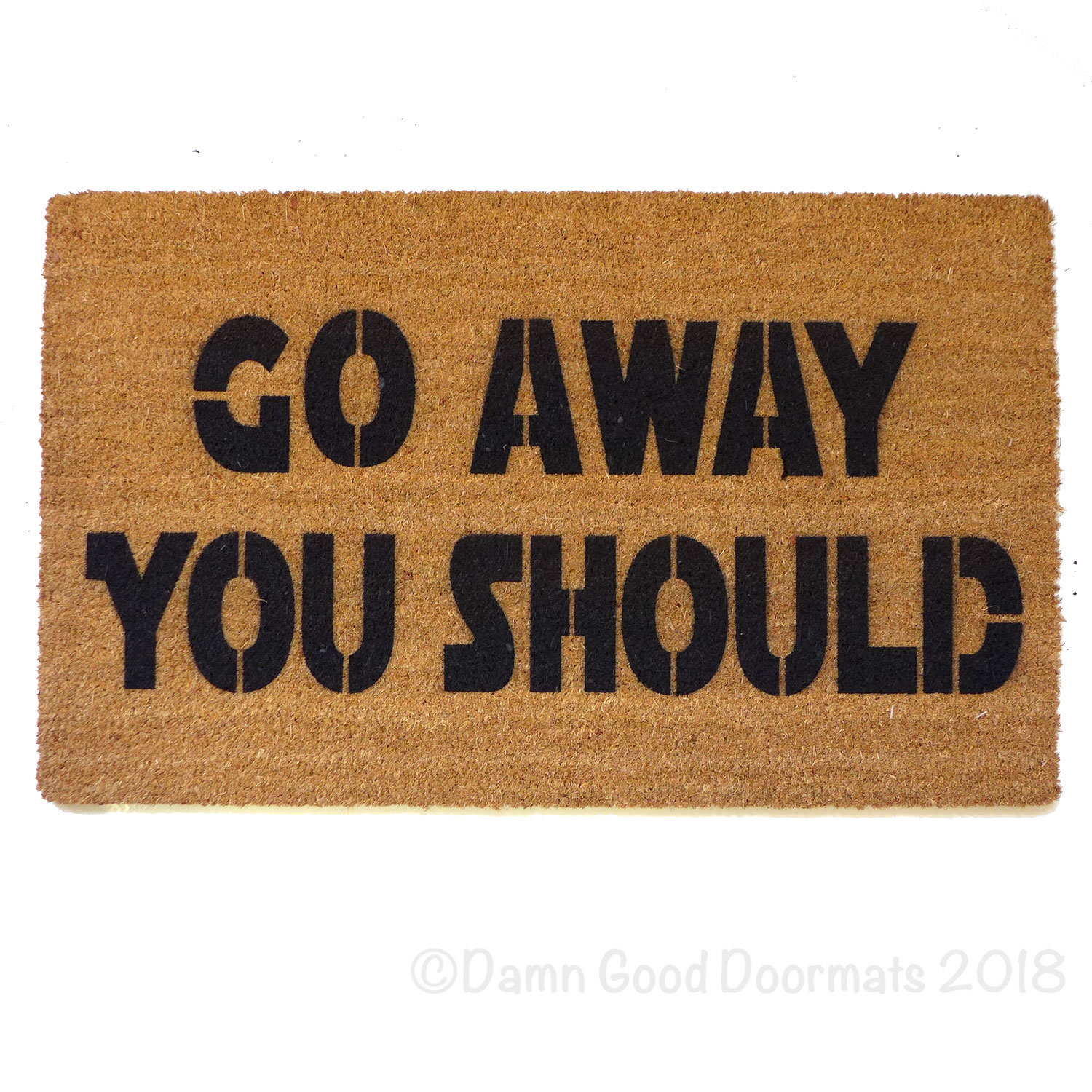Star Wars Go away, you should™ Yoda funny rude doormat