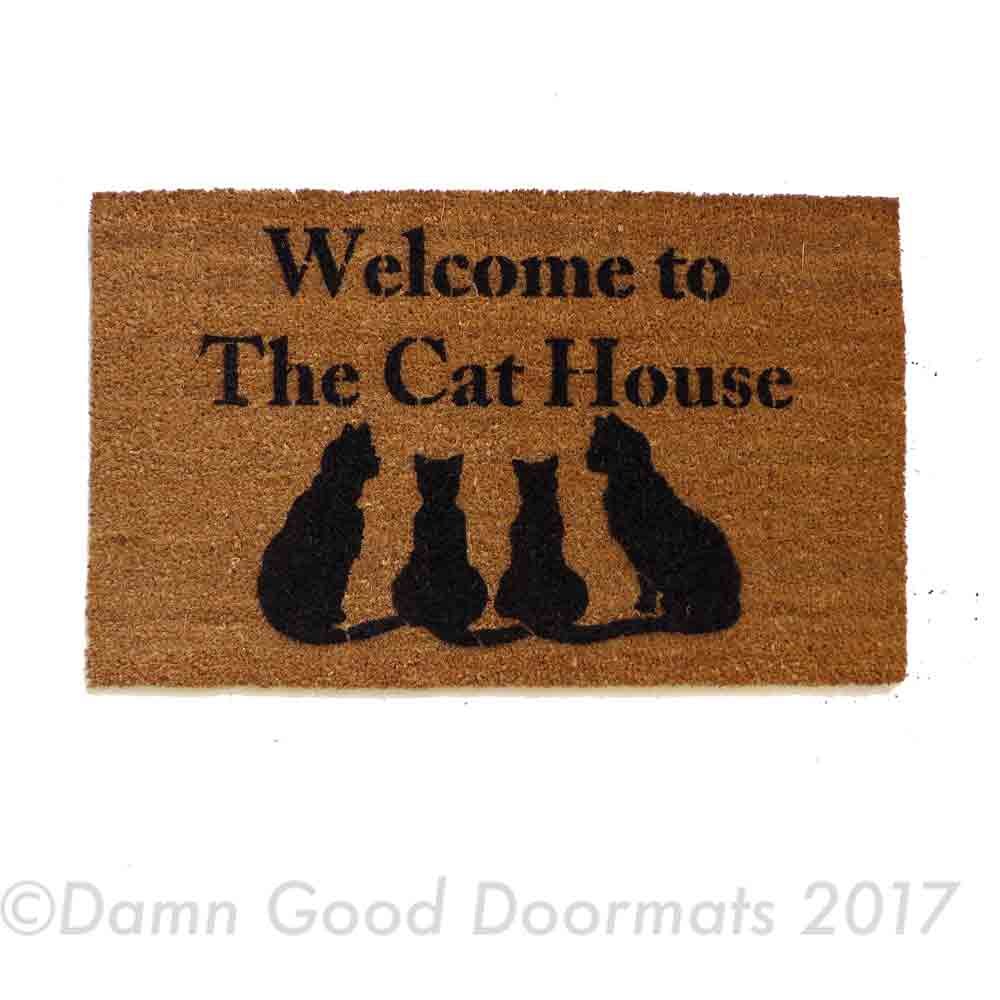 Welcome to the Cat House doormat