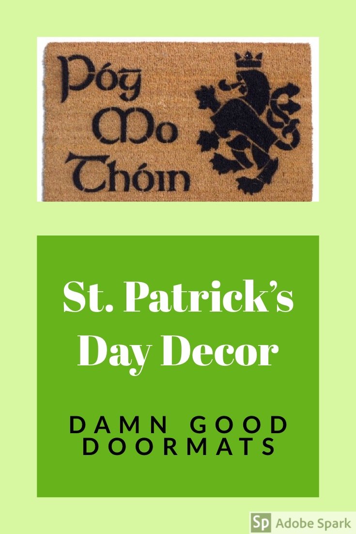Irish St Patricks day decor