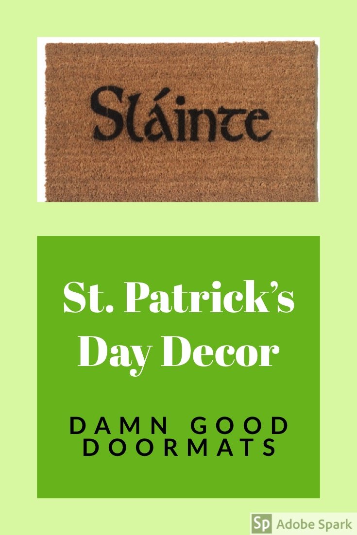 Irish St Patricks day decor
