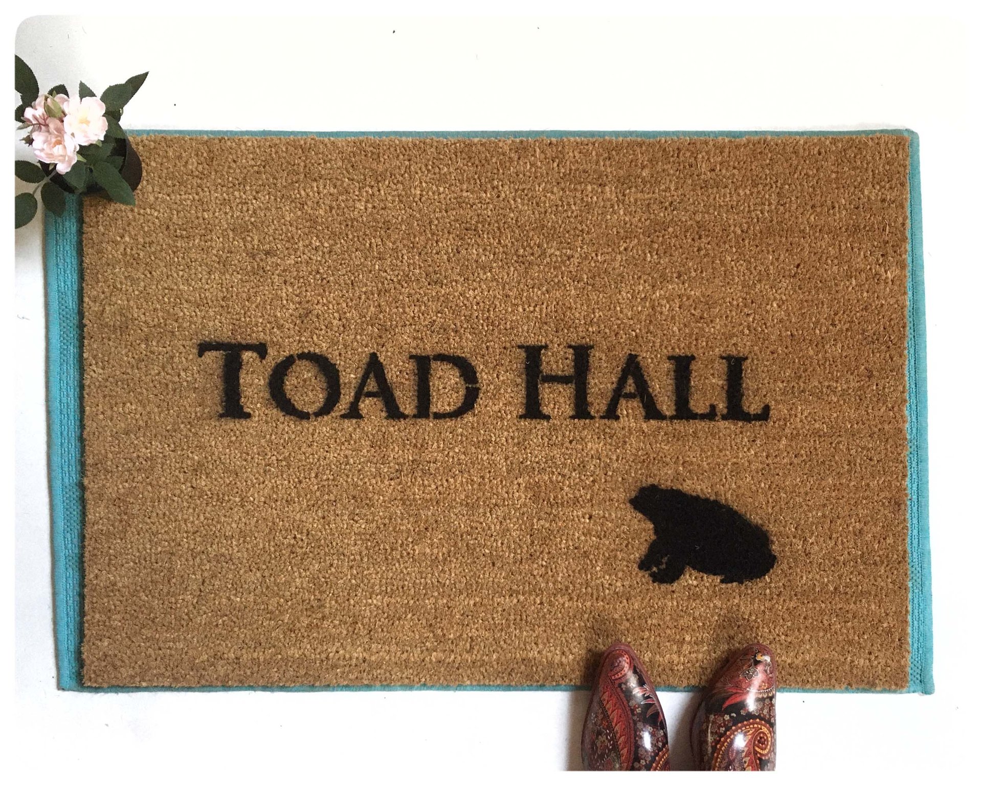 Wind in the Willows, Toad Hall doormat Hand Painted