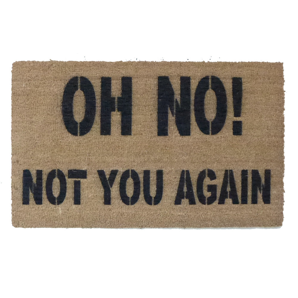 Later Gator, In awhile Crocodile™ preppy doormat