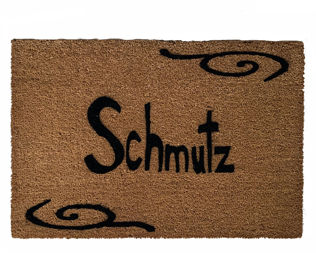 schmutz yiddish doormat judaica jewish Hanukkah