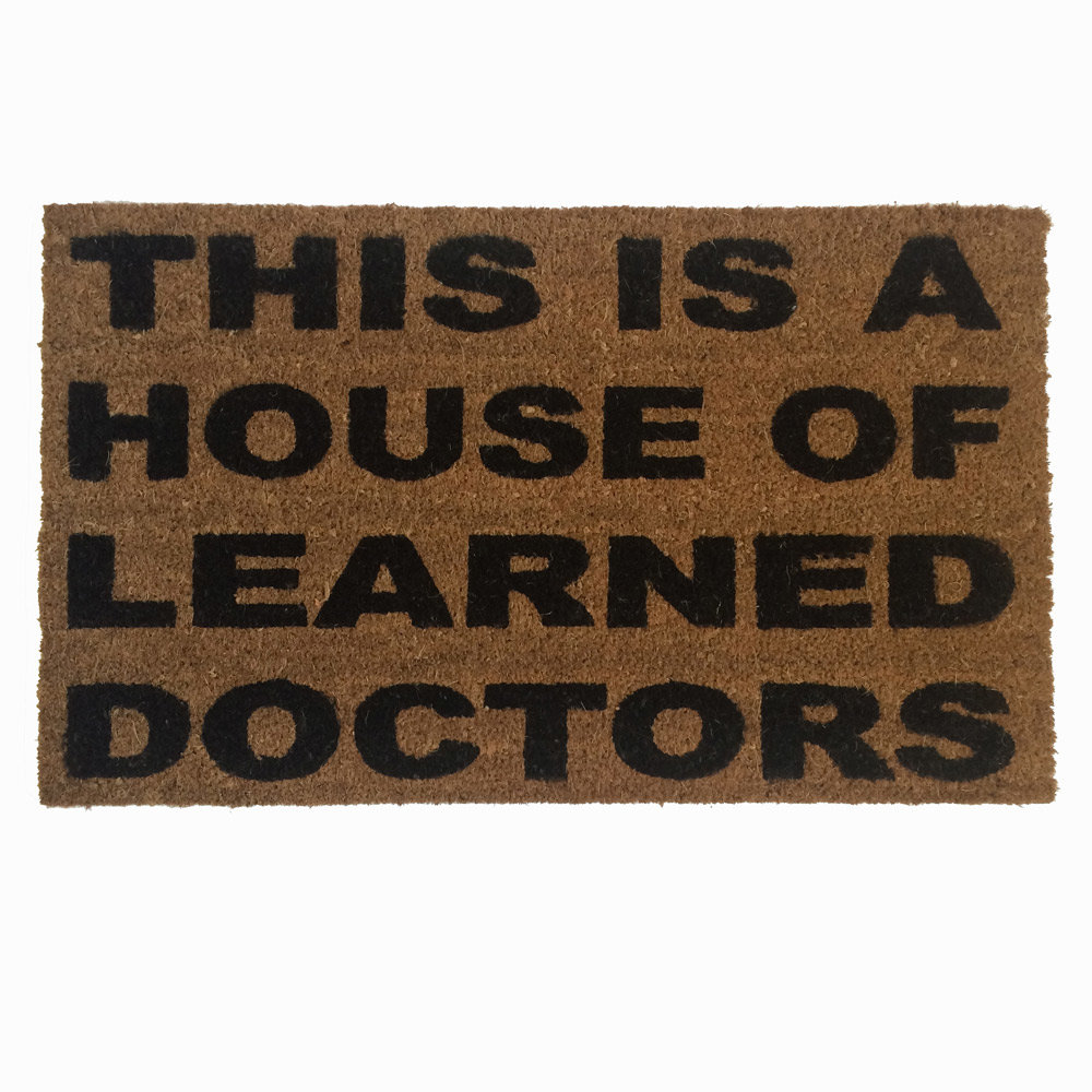 House of Learned Doctors™ Stepbrothers funny doormat