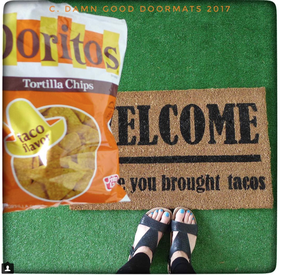 VODKA! Welcome I hope you brought... doormat