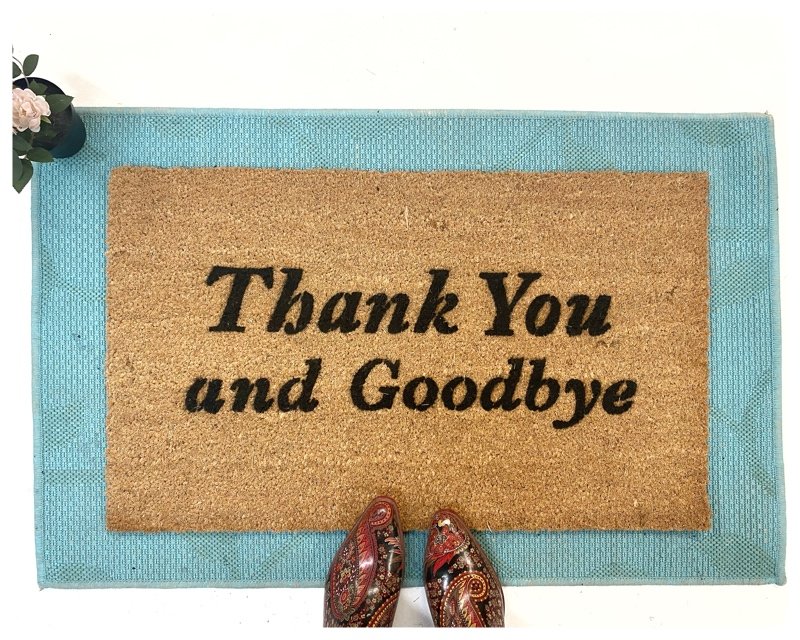 Frasier Thank you and Goodbye funny tv meme damn good doormat