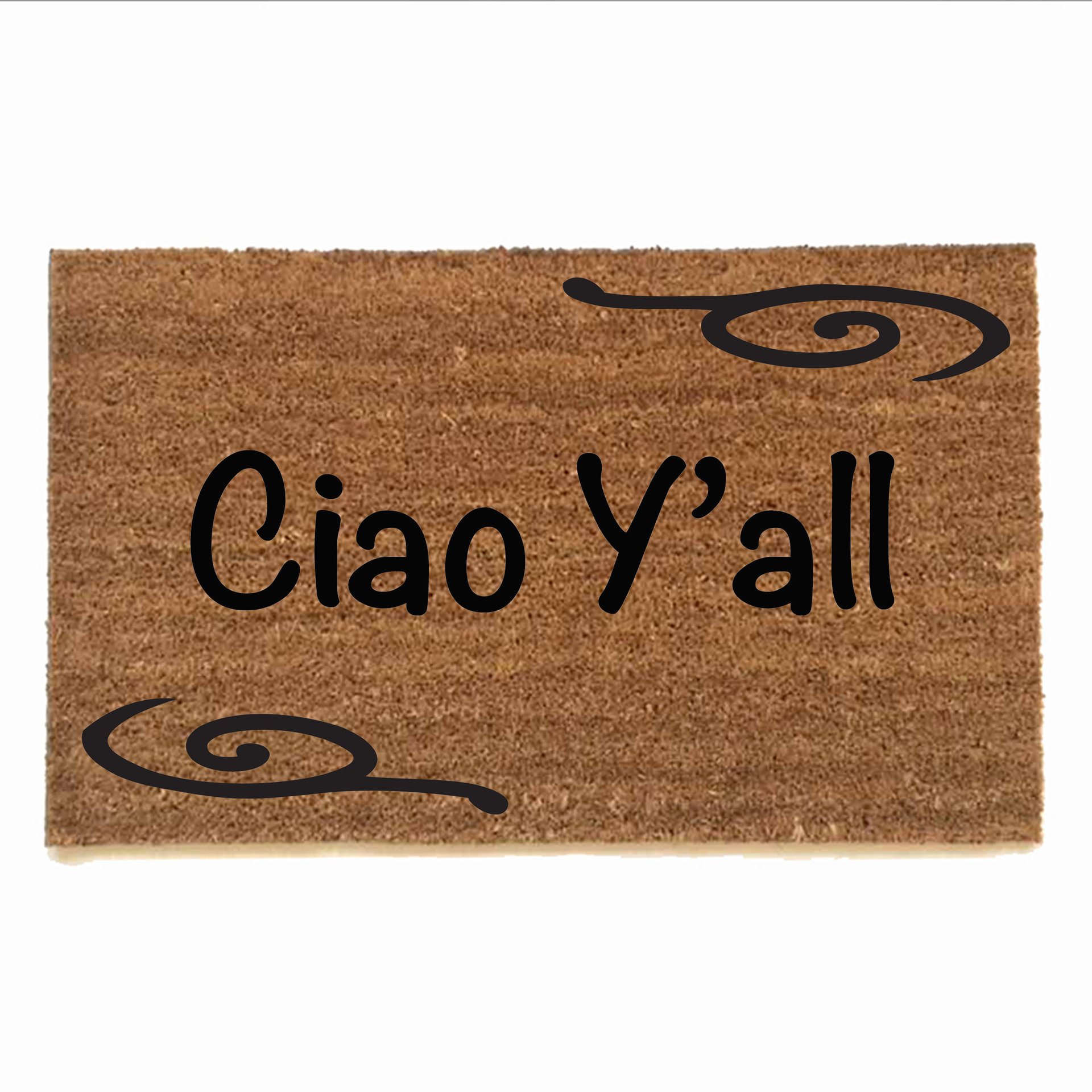 Ciao Y'all Southern Italian doormat