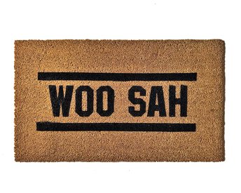 Bad Boys Woo Sah coir doormat