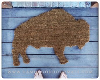 Buffalo doormat