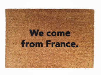 We come from France Coneheads Doormat