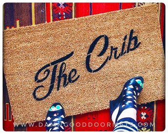 The Crib entrance doormat