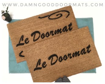 French GENERIC LE DOORMAT