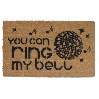 Ring my bell, disco doormat