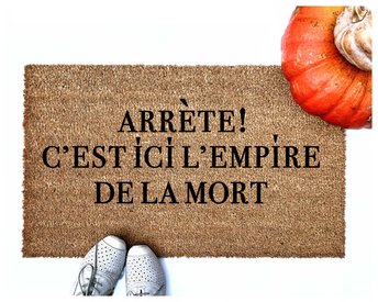coir outdoor doormat in french for stop this is the empire of the dead