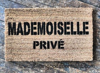 Chanel Mademoiselle PRIVÉ doormat