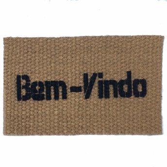 Bem Vindo PORTUGUESE Welcome doormat