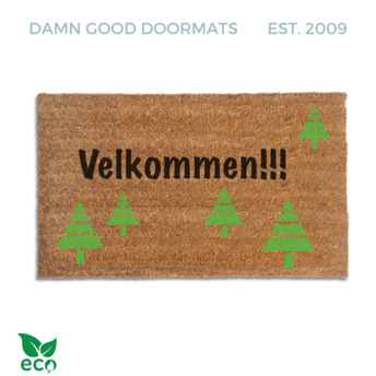 Velkommen Trees doormat