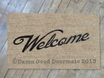 Welcome doormat