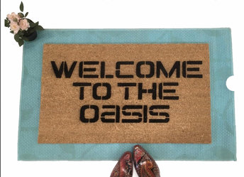 Welcome to the Oasis Ready Player One doormat