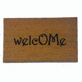 welcOMe zen yoga doormat