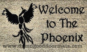 welcome to the Phoenix firebird doormat