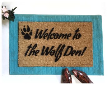 Welcome to the Wolf Den! doormat