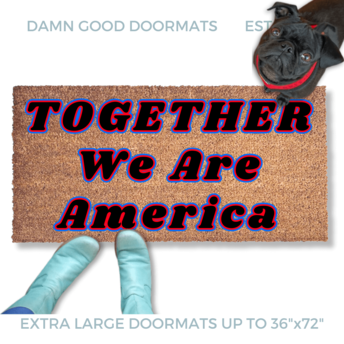 Bad Bunny | Together, We Are America | Damn Good Doormats