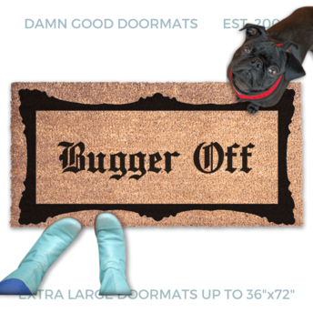 Bugger Off | Go Away doormat