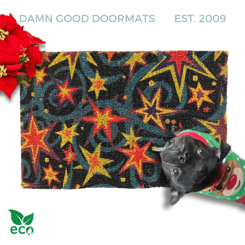 Stars Strike Zone - Bowling Alley Classic Doormat